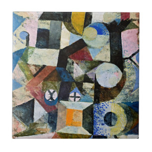 Paul Klee's Composition with the Yellow Half-Moon Tile