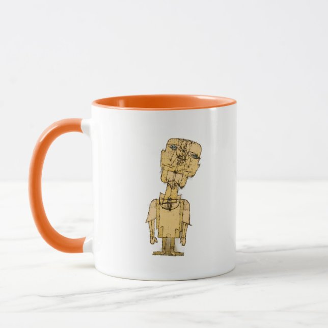 Paul Klee's Genius Funny Phrase Coffee Mug (Left)