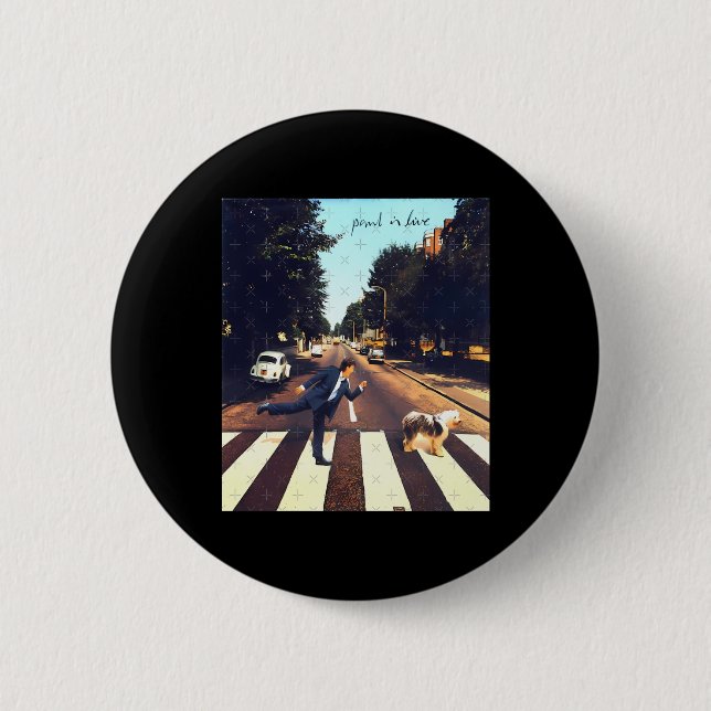 Paul Mccartney Sticker1  6 Cm Round Badge (Front)