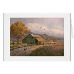 Paul McGehee "An Autumn Afternoon" Card