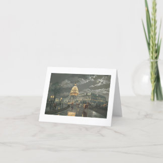 Paul McGehee "Capitol by Moonlight" Card