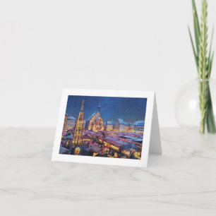 Paul McGehee "Christkindlesmarkt" Note Card
