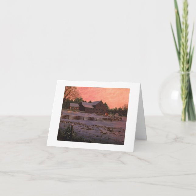 Paul McGehee "Christmas Eve" Card (Front)