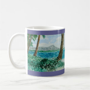 Paul McGehee "Diamond Head - Oahu, Hawaii" Mug