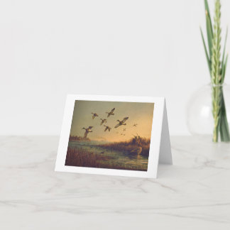 Paul McGehee "Eastern Shore Mallards" Card