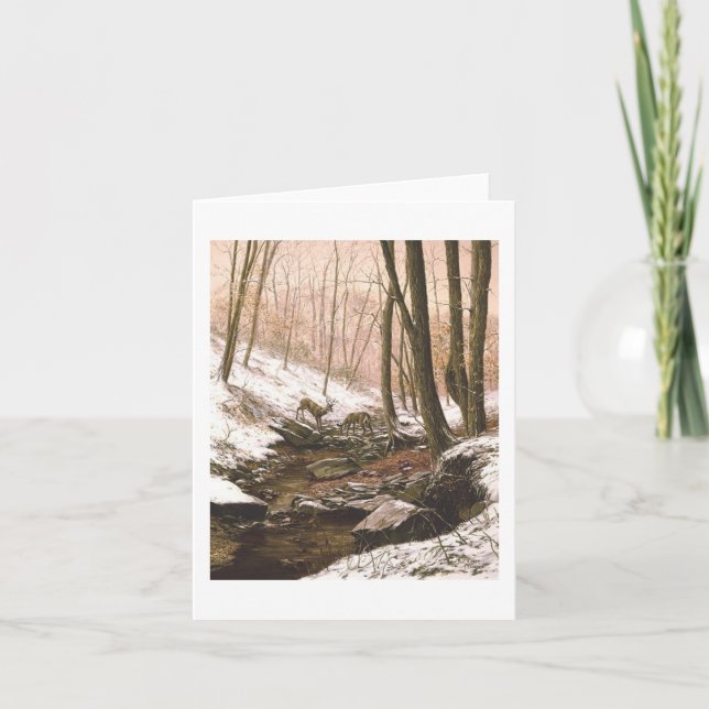 Paul McGehee "First Snow" Card (Front)