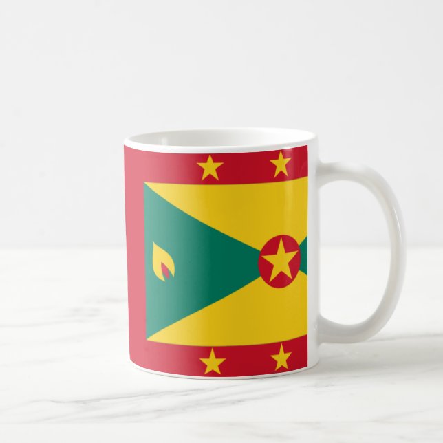 Paul McGehee "Grenada Flag" Mug (Right)