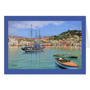 Paul McGehee "Grenada - St. George's Harbour" Card