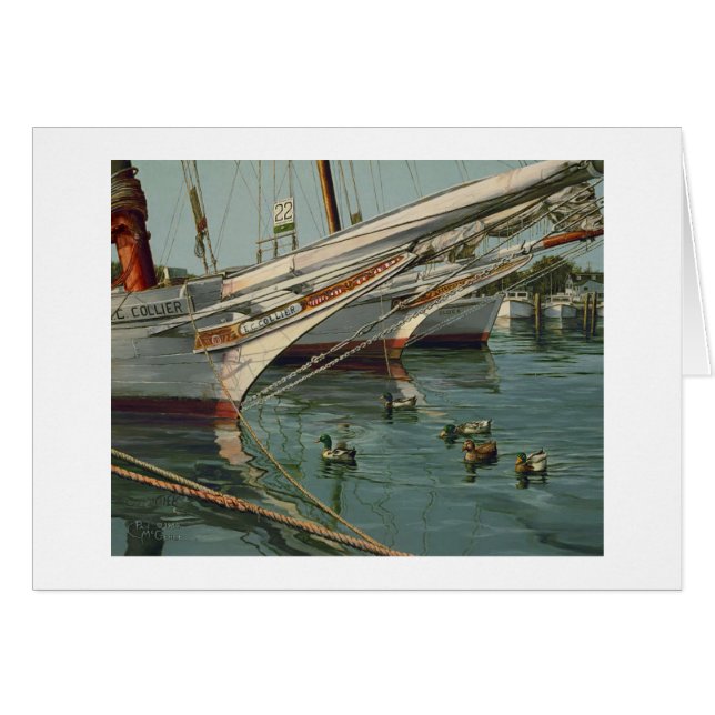 Paul McGehee "Mallards at Tilghman Island" Card (Front Horizontal)