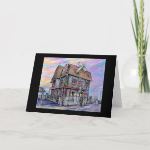 Paul McGehee "Morbid Manor" Halloween Card