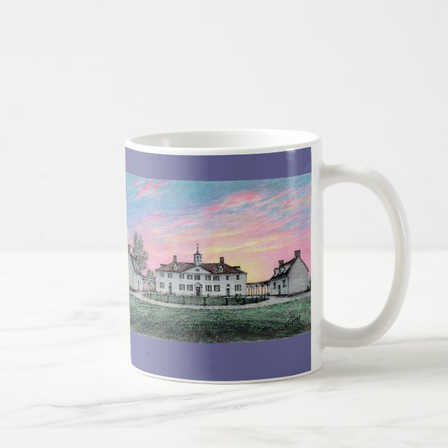 Paul McGehee "Mount Vernon Dawn" Mug (Right)