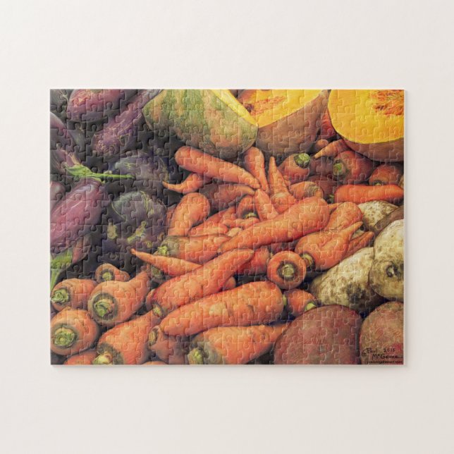 Paul McGehee "Nature's Bounty" Jigsaw Puzzle (Horizontal)