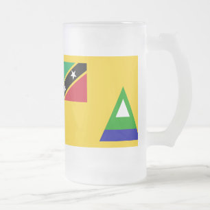 Paul McGehee "Nevis Flag" Beer Mug