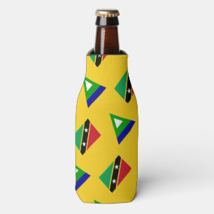 Paul McGehee "Nevis Flag" Bottle Cooler
