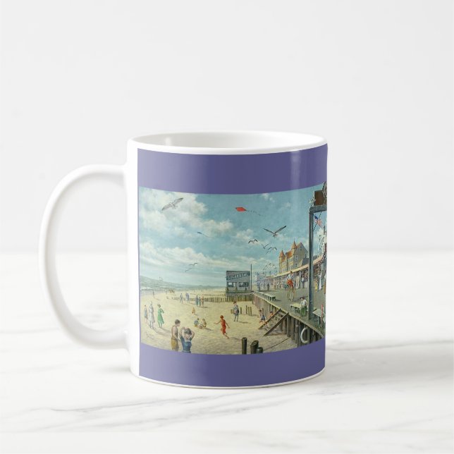 Paul McGehee "Ocean City: Boardwalk Memories" Mug (Left)