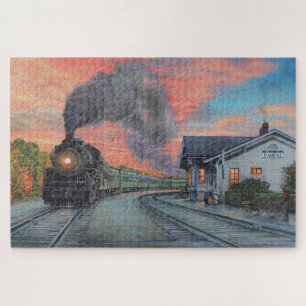 Paul McGehee "Old Fairfax Station" Jigsaw Puzzle