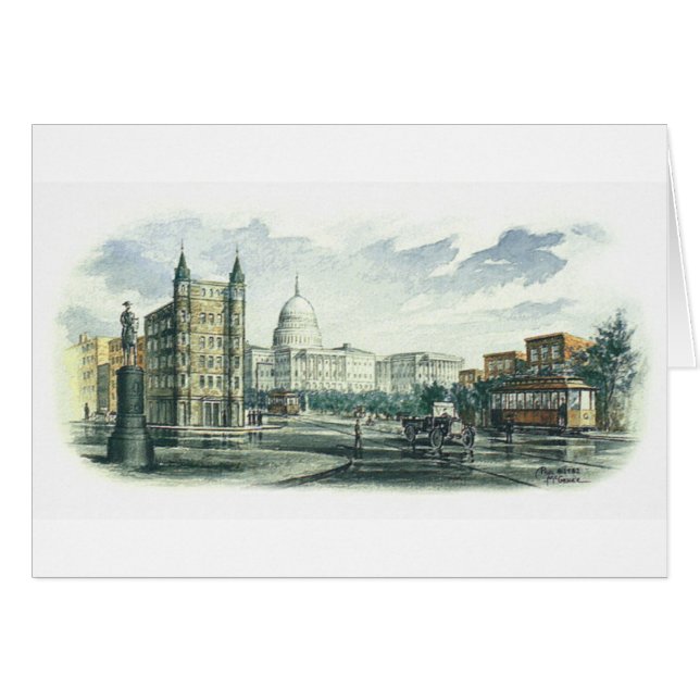 Paul McGehee "Pennsylvania Avenue" Card (Front Horizontal)