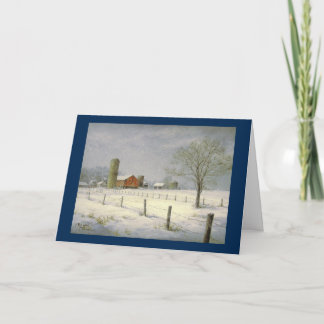Paul McGehee "Silent Snowfall" Christmas Card