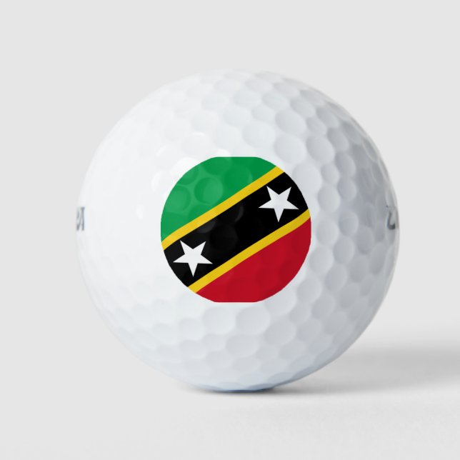 Paul McGehee "St.Kitts/Nevis" Wilson® Golf Balls (Front)