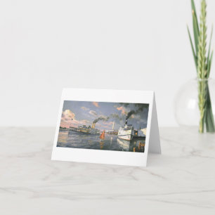 Paul McGehee "Steamboats of the Potomac" Card