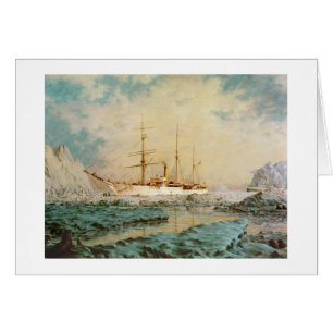 Paul McGehee "USRC "Bear" in Alaskan Waters" Card