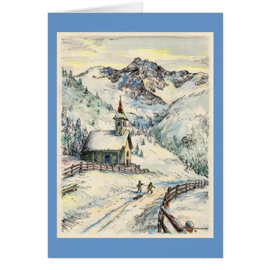Paul McGehee "Zallinger Chapel" Christmas Card