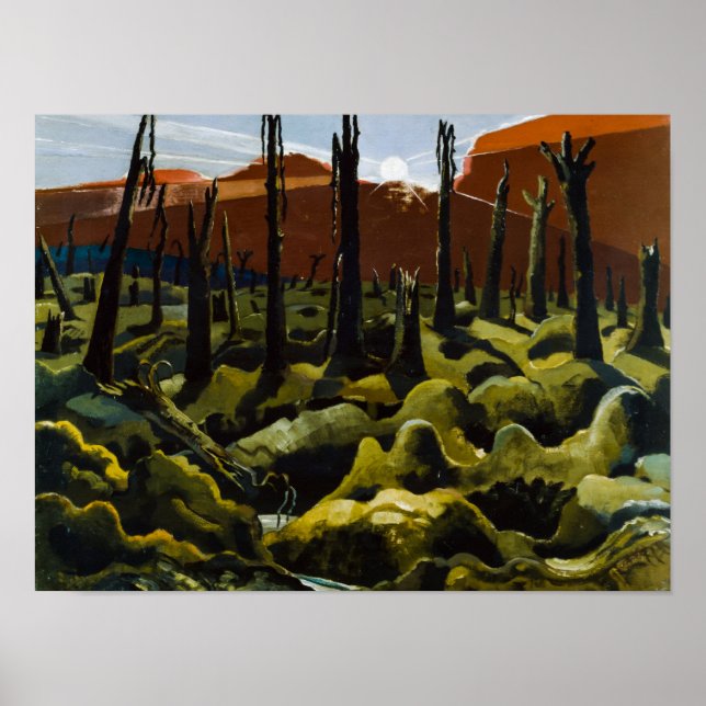 Paul Nash: We are Making a New World, 1918 Poster (Front)