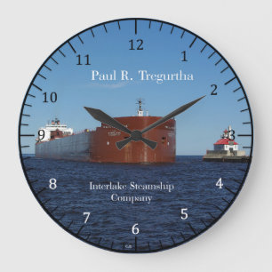 Paul R Tregurtha 10.75" wall clock