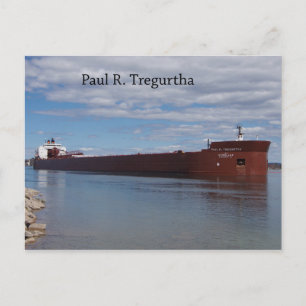 Paul R. Tregurtha post card