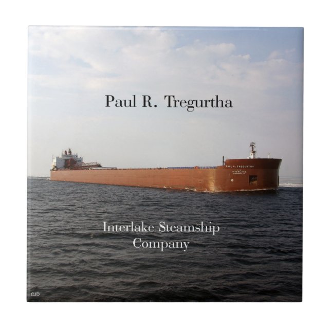 Paul R. Tregurtha tile (Front)