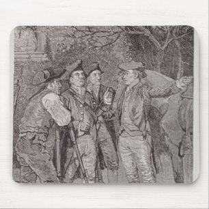 Paul Revere at Lexington Mouse Mat