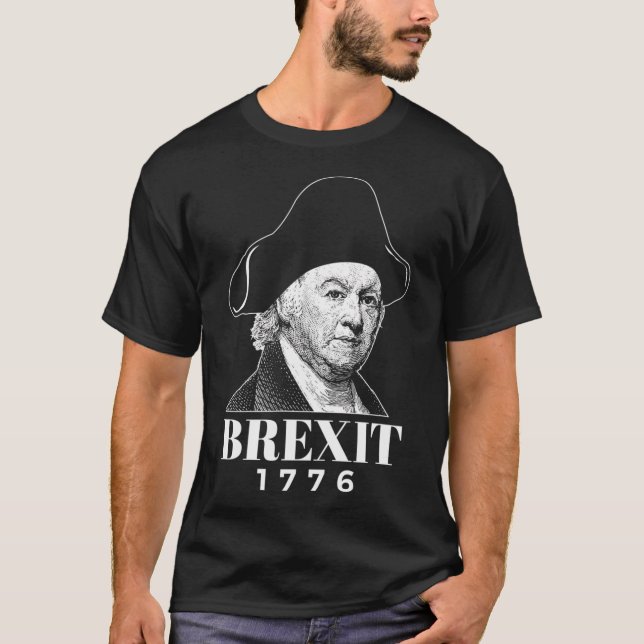 Paul Revere Brexit 1776 4Th Of July Patriot T-Shirt (Front)