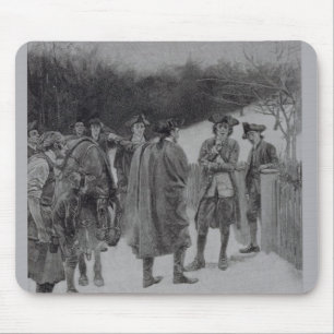 Paul Revere Bringing News to Sullivan Mouse Mat