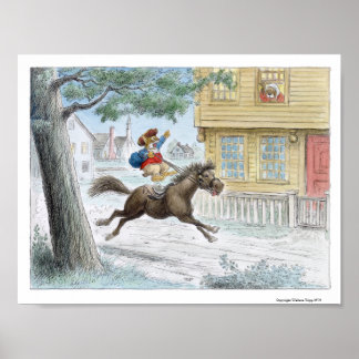 Paul Revere's Ride Print by Wallace Tripp