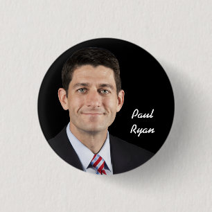 Paul Ryan 3 Cm Round Badge