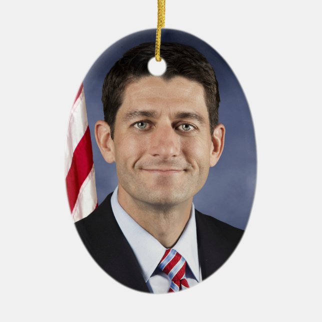 Paul Ryan Ornament (Front)