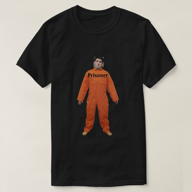 Paul Ryan Prisoner T-Shirt (Design Front)