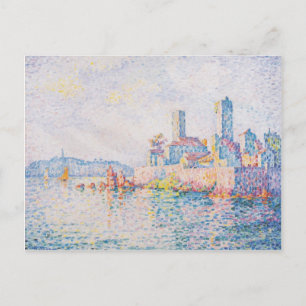 Paul Signac- Antibes, the towers Postcard