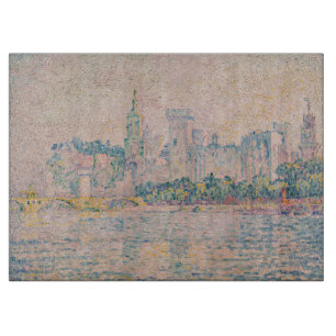 Paul Signac - Avignon, Morning Cutting Board