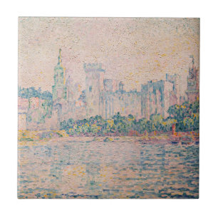 Paul Signac - Avignon, Morning Tile