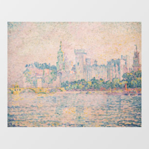 Paul Signac - Avignon, Morning Window Cling