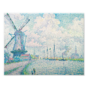 Paul Signac - Canal of Overschie Photo Print
