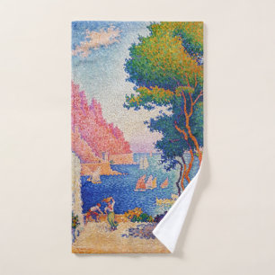 Paul Signac - Capo di Noli Bath Towel Set