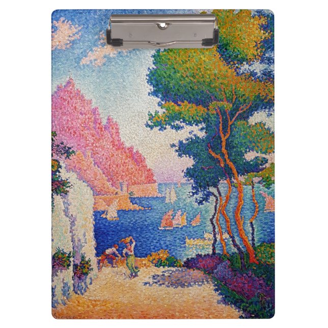 Paul Signac - Capo di Noli Clipboard (Front)
