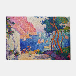 Paul Signac - Capo di Noli Doormat