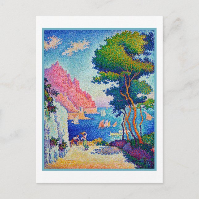 Paul Signac Capo di Noli Fine Art Postcard (Front)