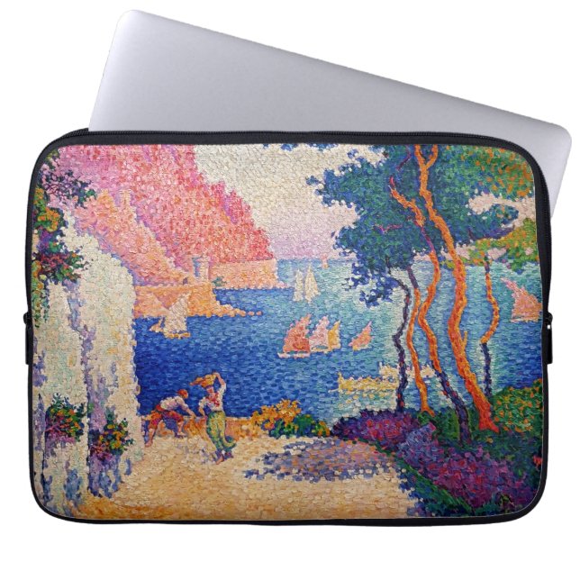 Paul Signac - Capo di Noli Laptop Sleeve (Front)