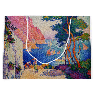 Paul Signac - Capo di Noli Large Gift Bag