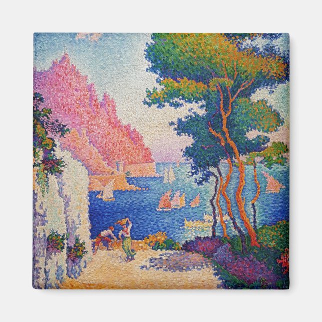Paul Signac - Capo di Noli Magnet (Front)