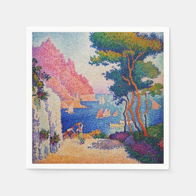 Paul Signac - Capo di Noli Napkin (Front)